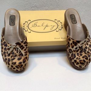 Salpy Leopard Handmade Shoes